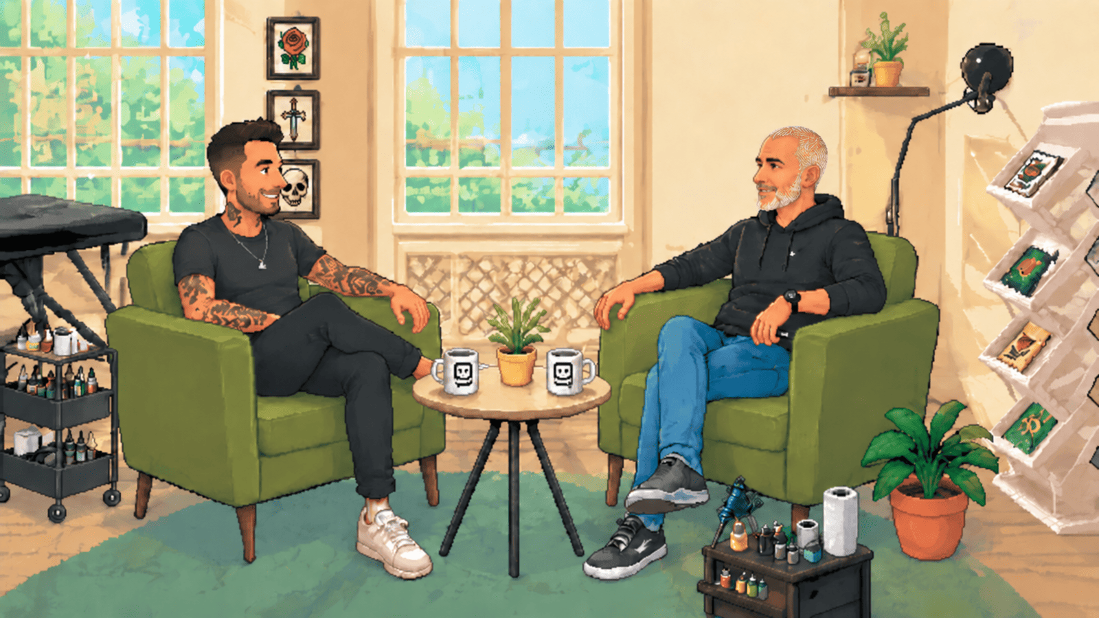 Miniatura completa de EntreSesiones #4 · Kike Navarrete, tatuador