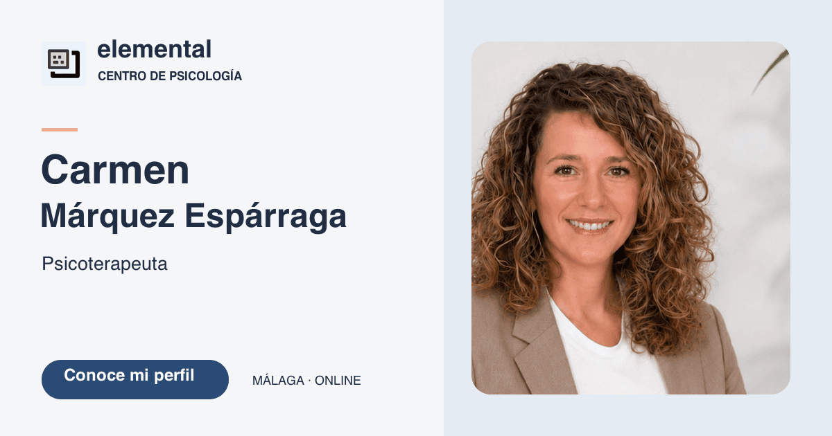 Carmen Márquez Espárraga